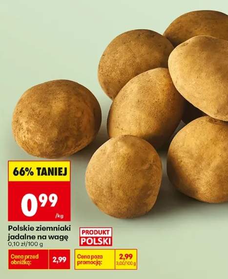 Ziemniaki jadalne na wagę