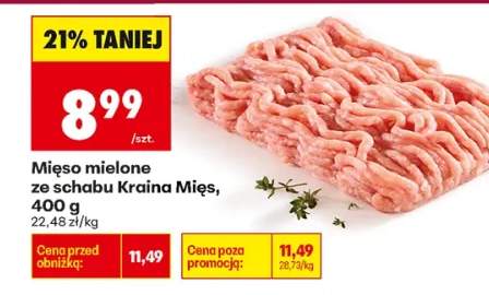 Mięso mielone ze schabu