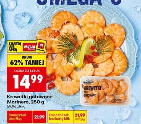 Krewetki gotowane Marinero