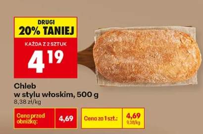 Chleb w stylu włoskim