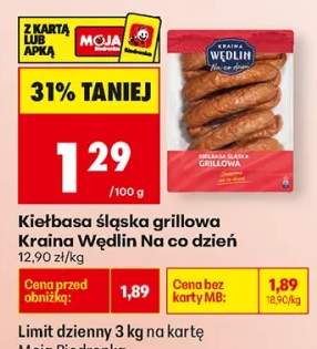 Kiełbasa śląska grillowa Na co dzień