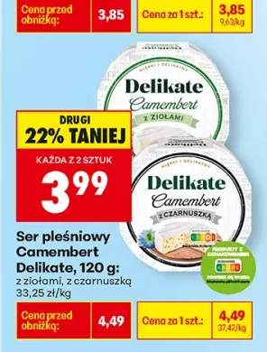 Ser pleśniowy Camembert z ziołami