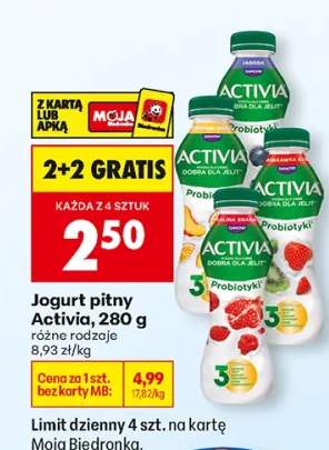 Jogurt pitny różne rodzaje