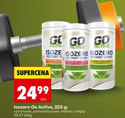 Napój izotoniczny Isozero cytrynowy