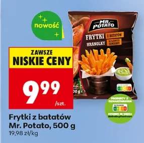Frytki z batatów