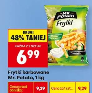 Frytki karbowane