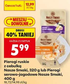 Pierogi ruskie z cebulką