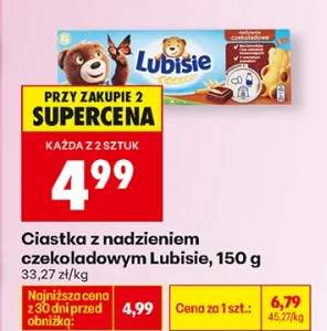 Ciastka z nadzieniem czekoladowym