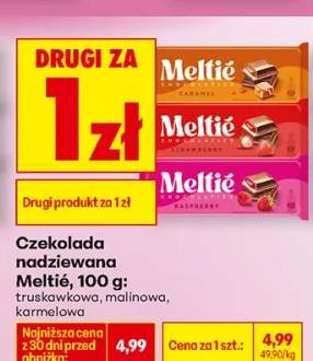 Czekolada nadziewana truskawkowa