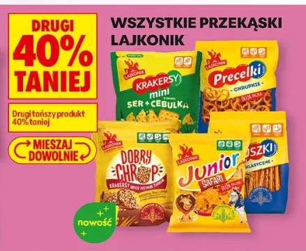 Przekąski Krakersy mini ser + cebulka