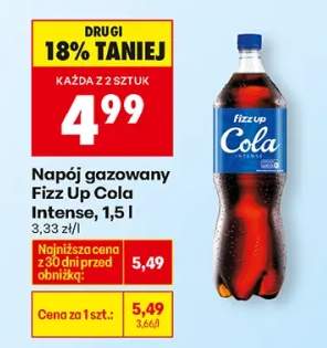 Napój gazowany Cola Intense