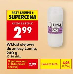 Wkład olejowy do znicza 96h