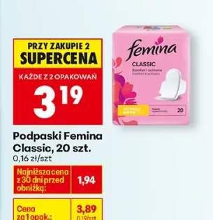 Podpaski Classic 20szt.
