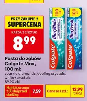 Pasta do zębów sparkle diamonds