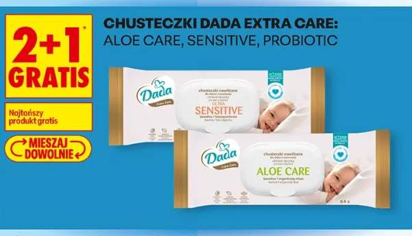 Chusteczki nawilżane Sensitive