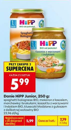 Danie spaghetti bolognese BIO