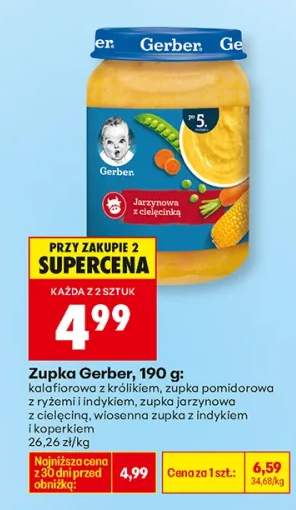 Zupka jarzynowa z cielęcinką