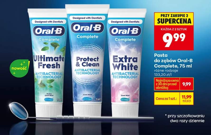 Pasta do zębów Complete Ultimate Fresh