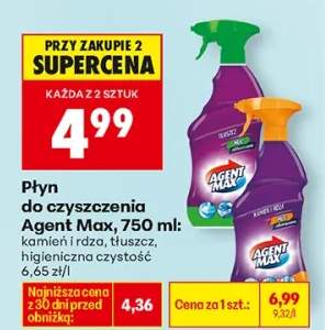 Płyn do czyszczenia kamień i rdza, tłuszcz, higieniczna czystość łazienka 3/1