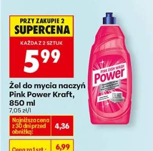 Żel do mycia naczyń Pink Power Kraft