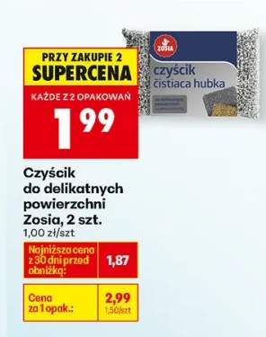 Czyścik do delikatnych powierzchni Zosia
