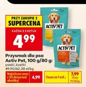 Przysmak dla psa kiełbaski i kostki