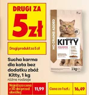 Sucha karma dla kota bez dodatku zbóż różne rodzaje