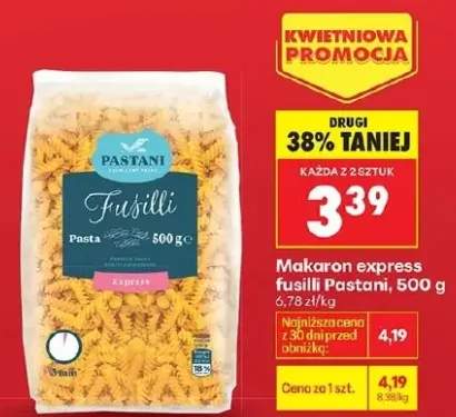 Makaron express fusilli