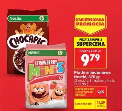 Płatki śniadaniowe Strawberry Minis