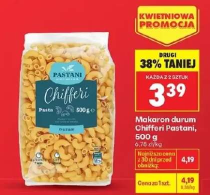 Makaron durum chifferi