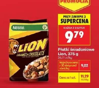 Płatki śniadaniowe Lion