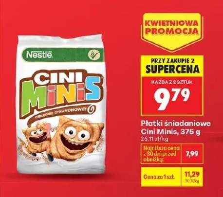 Płatki śniadaniowe Cini Minis