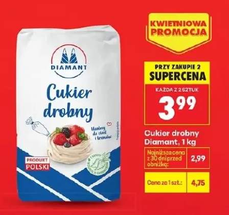 Cukier drobny produkt polski