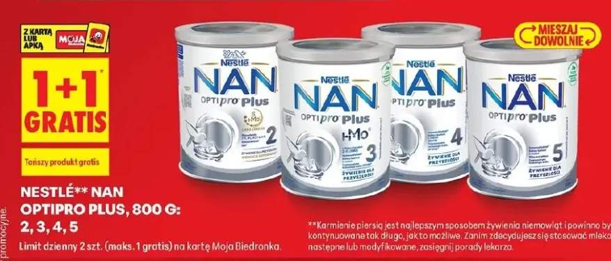 Mleko modyfikowane Optipro Plus 2