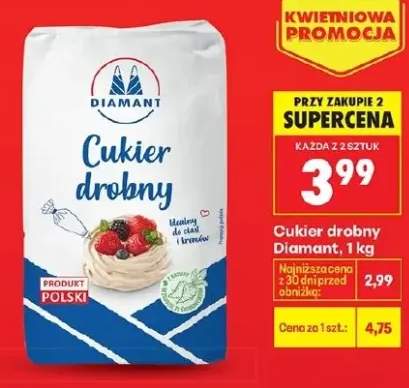 Cukier drobny produkt polski