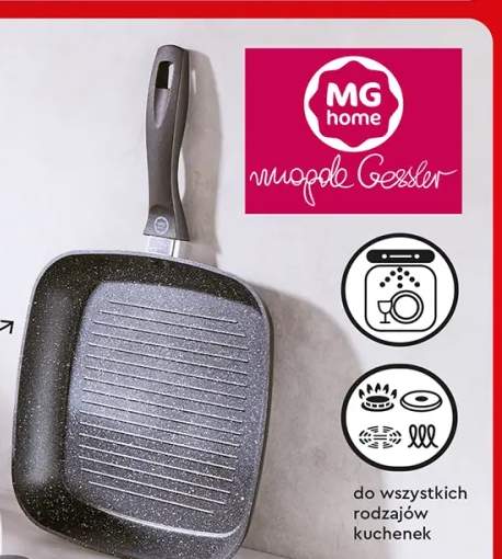 Patelnia grillowa o wym. 26 x 26 cm