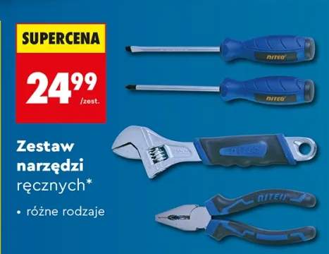 Zestaw narzędzi ręcznych