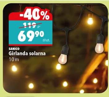 Girlanda solarna 10 m