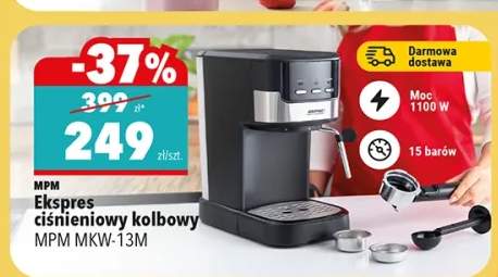 Ekspres ciśnieniowy kolbowy MPM MKW-13M