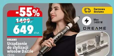 Urządzenie do stylizacji włosów Dazzle złote
