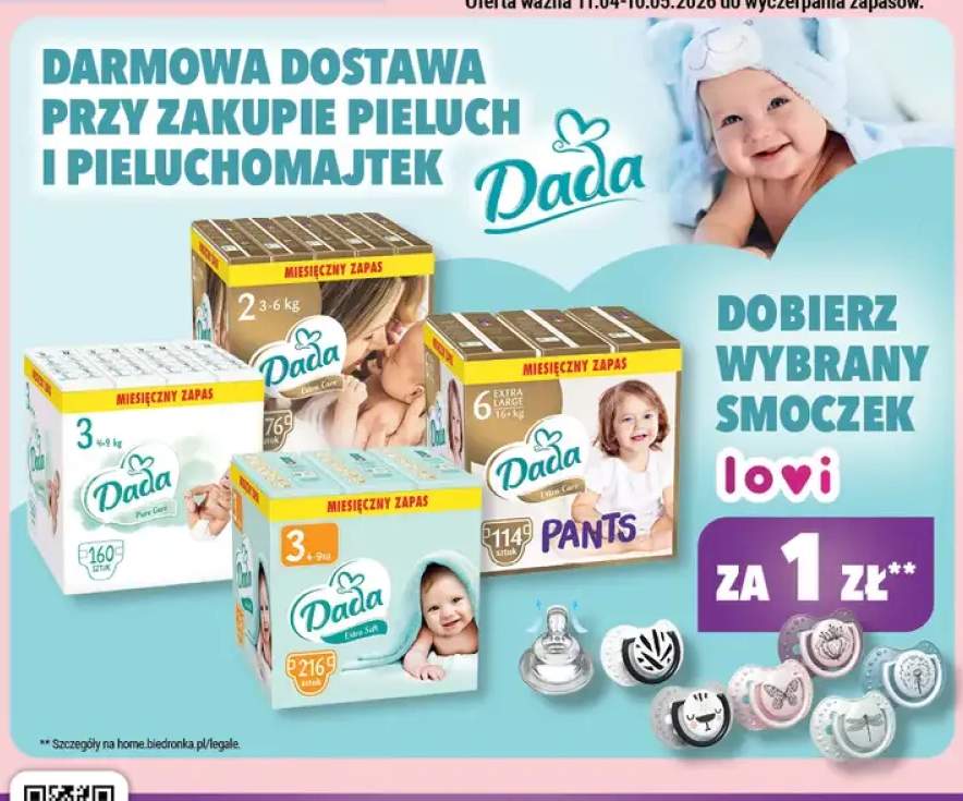 Pieluchy i pieluchomajtki różne rodzaje