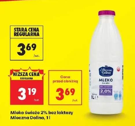 Mleko świeże 2% bez laktozy