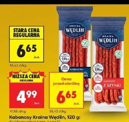 Kabanosy drobiowo-wieprzowe