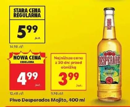 Piwo Desperados Mojito