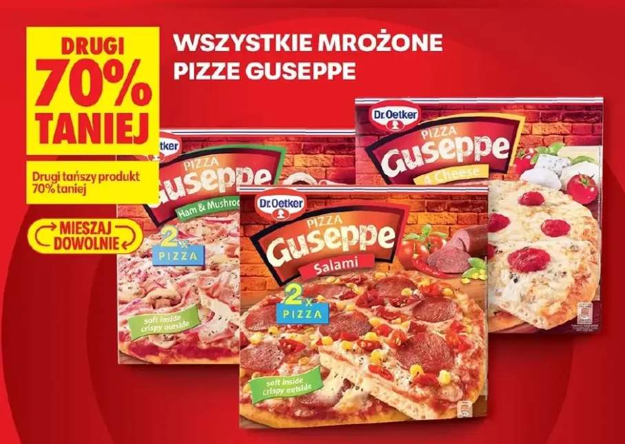 Pizza mrożona Ham & Mushrooms