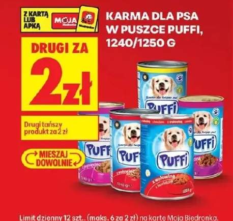 Karma dla psa w puszce