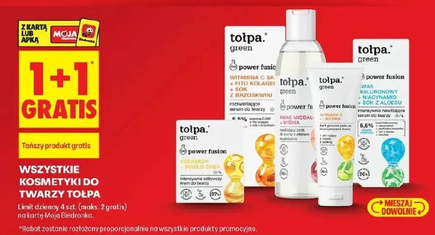 Kosmetyki do twarzy green power fusion