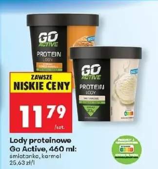 Lody proteinowe toffi/karmel