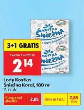 Lody Kostka Śnieżna