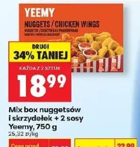 Mix box nuggetsów i skrzydełek